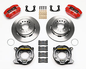 Wilwood Dynapro Dust-Boot P/S Park Brake Kit Red New Big Ford 2.50in Offset - 0