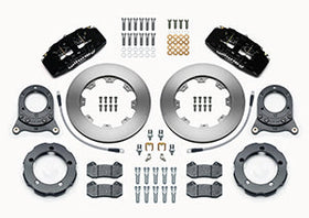 Wilwood Dynapro 6 Front Hat Kit 11.75in Rotor 66-75 Ford Bronco Dana 30/44 w/Lines - 0