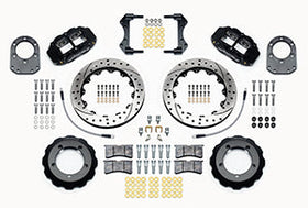 Wilwood Narrow Superlite 4R Front Hat Kit 12.88in Drilled 66-75 Ford Bronco Dana 30/44 w/Lines - 0