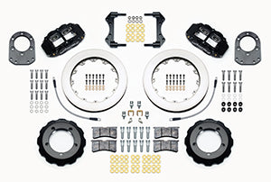 Wilwood Narrow Superlite 4R Front Hat Kit 12.88in 66-75 Ford Bronco Dana 30/44 w/Lines