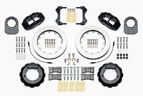 Wilwood Narrow Superlite 4R Front Hat Kit 12.88in 66-75 Ford Bronco Dana 30/44 w/Lines - 0