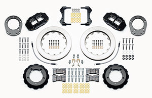 Wilwood Narrow Superlite 4R Front Hat Kit 12.88in 76-77 Ford Bronco Dana 44 w/Lines