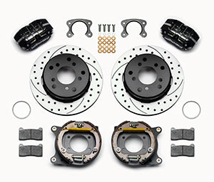 Wilwood Dynapro Lug Mount P/S Park Brake Kit Drilled Small Ford 2.36in Off Bronco 5 x 5.50