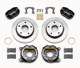 Wilwood Dynapro Lug Mount P/S Park Brake Kit Small Ford 2.36in Off Bronco 5 x 5.50 - 0
