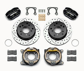 Wilwood Dynapro Lug Mount P/S Park Brake Kit Drilled Big Ford 2.36in Off Bronco 5 x 5.50 - 0