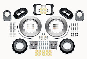 Wilwood Narrow Superlite 4R Front Hat Kit 14.00in 66-75 Ford Bronco Dana 30/44 w/Lines - 0