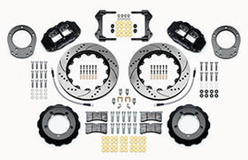 Wilwood Narrow Superlite 4R Front Hat Kit 14.00in Drilled 76-77 Ford Bronco Dana 44 w/Lines - 0