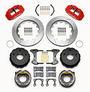 Wilwood Narrow Superlite 4R Rear P-Brk Kit 14.00in Red Big Ford 2.36in Off Bronco 5 x 5.50-2