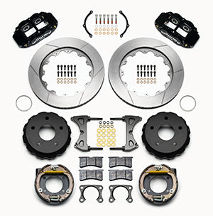 Wilwood Narrow Superlite 4R Rear P-Brk Kit 14.00in Big Ford 2.36in Off Bronco 5 x 5.50