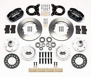 Wilwood Dynapro Dust-Boot Front Kit 11.00in 1965-1969 Mustang Disc & Drum Spindle