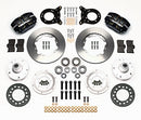 Wilwood Dynapro Dust-Boot Front Kit 11.00in 1965-1969 Mustang Disc & Drum Spindle-2
