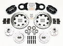 Wilwood Dynapro Dust-Boot Front Kit 12.19in Drilled 1965-1969 Mustang Disc & Drum Spindle-2