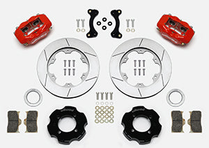 Wilwood Forged Dynalite Front Hat Kit 11.00in GT Rotor Red 95-05 Miata