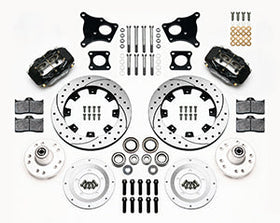 Wilwood Forged Dynalite Front Kit 12.19in Drilled AMC 71-76 OE Disc w/o Bendix Brakes - 0