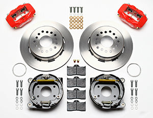 Wilwood Forged Dynalite P/S Park Brake Kit-Red AMC 71-74 2.60in Offset