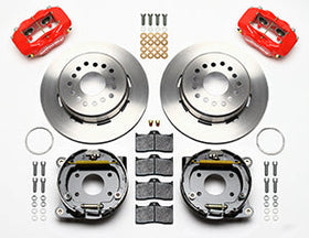 Wilwood Forged Dynalite P/S Park Brake Kit-Red AMC 71-74 2.60in Offset - 0