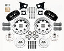 Wilwood Dynapro 6 Front Hub Kit 12.19in Drilled AMC 71-76 OE Disc w/o Bendix Brakes-2
