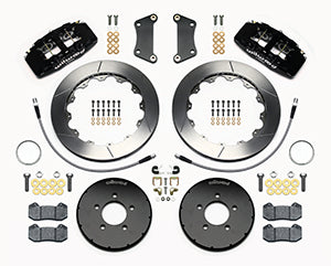 Wilwood Dynapro 6 Front Hat Kit 12.88in 2005-Up Mazda 3 w/ Lines