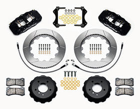 Wilwood AERO6 Front Hat Kit 14.00 2007-2011 BMW E90 Series w/Lines - 0