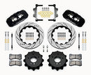 Wilwood AERO4 Rear Kit 14.00 Drilled 2007-2011 BMW E90 Series w/Lines-2