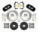 Wilwood AERO4 Rear Kit 14.00 2007-2011 BMW E90 Series w/Lines-2