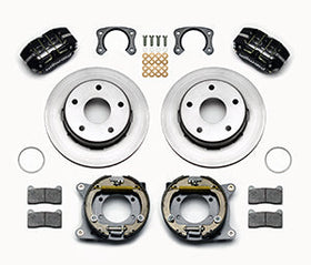 Wilwood Dynapro Lug Mount P/S Park Brake Kit Big Ford New 2.38in Off Bronco 5 x 5.50 - 0