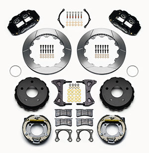 Wilwood Narrow Superlite 4R Rear P-Brk Kit 12.88in Big Ford New 2.38in Off Bronco 5 x 5.50