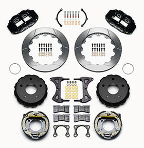 Wilwood Narrow Superlite 4R Rear P-Brk Kit 12.88in Big Ford New 2.38in Off Bronco 5 x 5.50 - 0