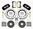 Wilwood AERO6 Front Hat Kit 14.00 Drilled 2005-2014 Mustang w/ BMR Suspn. w/Lines-2