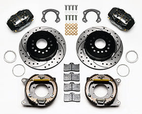 Wilwood Forged Dynalite P/S Park Brake Kit Drilled Ford 8.8 Special w/2.50in Offset-5 Lug - 0