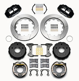 Wilwood Narrow Superlite 4R Rear P-Brk Kit 14.00in Big Ford 2.00in Off Bronco 5 x 5.50 - 0