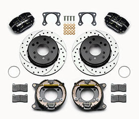 Wilwood Dynapro Lug Mount P/S Park Brake Kit Drilled Big Ford 2.00in Off Bronco 5 x 5.50 - 0