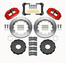 WILWOOD FNSL6R Front Hat Kit,14.00, Red Detroit Speed Engineering Suspension-2