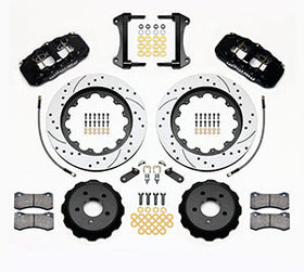 Wilwood AERO6 Front Hat Kit 15.00 Drilled 2015-Up Mustang w/Lines - 0