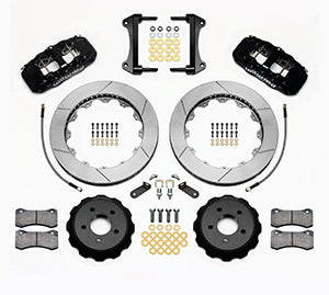 Wilwood AERO6 Front Hat Kit 15.00 2015-Up Mustang w/Lines