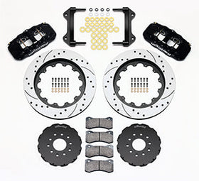 Wilwood AERO6 Front Hat Kit 15.00 Drilled 97-04 Corvette C5/Z06 05-13 C6 - 0