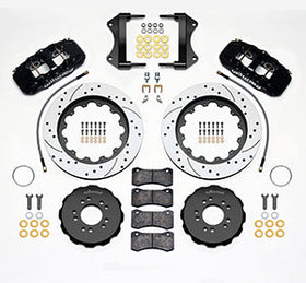 Wilwood AERO6 Front Hat Kit 15.00 Drilled 2014-up Corvette C7 w/Lines - 0