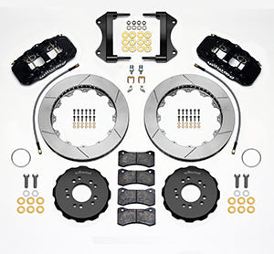 Wilwood AERO6 Front Hat Kit 15.00 2014-up Corvette C7 w/Lines