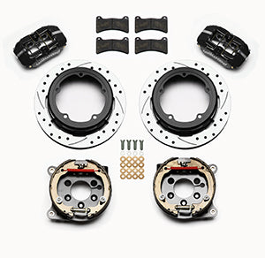 Wilwood Dynapro Low-Profile 11.00in P-Brake Kit Drilled Strange Eng Floater 3.49in Offset