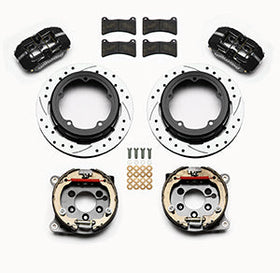 Wilwood Dynapro Low-Profile 11.00in P-Brake Kit Drilled Strange Eng Floater 3.49in Offset - 0