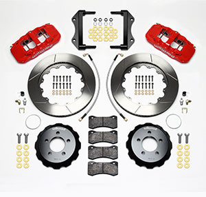 Wilwood AERO6 Front Hat Kit 14.25 Red 2014-Up Challenger w/Lines