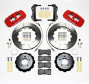 Wilwood AERO6 Front Hat Kit 14.25 Red 2014-Up Challenger w/Lines-2