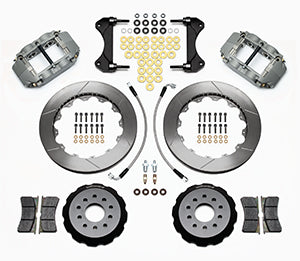 Wilwood FSL6R/ST Front Kit w/ Lines Road Race-GT Rotor 98-02 Camaro/Firebird