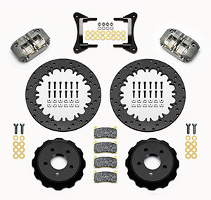 Wilwood Dynapro Radial Front Drag Kit 12.90in Drilled 2015-Up Mustang