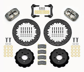 Wilwood Dynapro Radial Rear Drag Kit 12.90in Drilled 2015-Up Mustang - 0