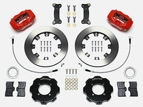 Wilwood Forged Dynalite Front Hat Kit 12.19in Red 2016-Up Mazda MX5 Miata w/ Lines - 0