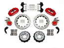 Wilwood Narrow Superlite 4R / MC4 Rear Kit 12.88 Drilled Red Currie Pro-Tour Unit Bearing Floater-2
