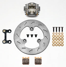 WILWOOD DPS-LW Left Front Kit - Sprint 10.95" Titanium Solid Rotor - 0