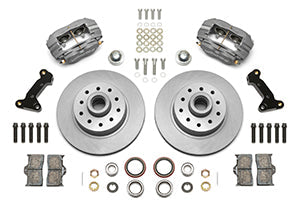 Wilwood Forged Dynalite Front Kit 11.03in 1 PC Rotor&Hub 74-80 Pinto/Mustang II Disc Spindle only