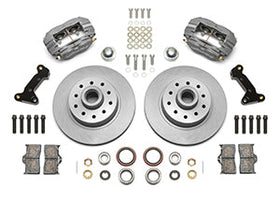 Wilwood Forged Dynalite Front Kit 11.03in 1 PC Rotor&Hub 74-80 Pinto/Mustang II Disc Spindle only - 0